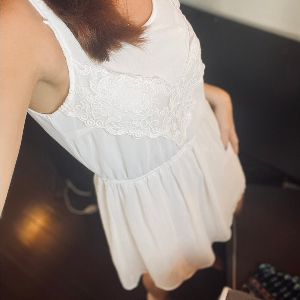 White dress